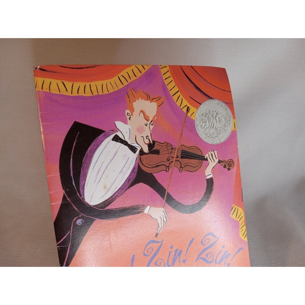 Zin! Zin! Zin! a Violin by Lloyd Moss English Cheerios 1st Edition Aladdin Book